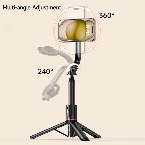 RADSUN L20 MagSafe Selfie stick Tripod with Bluetooth remote control  - 360° Rotatable UAE | DUBAI عکس 4 