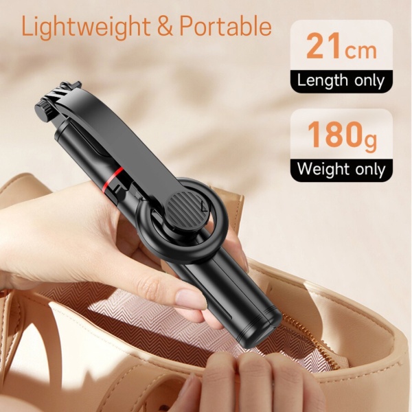 RADSUN L20 MagSafe Selfie stick Tripod with Bluetooth remote control  - 360° Rotatable UAE | DUBAI عکس 2 